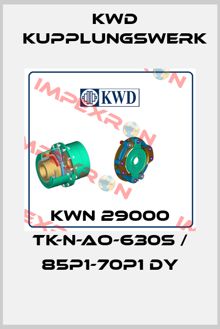 KWN 29000 TK-N-AO-630s / 85P1-70P1 dy Kwd Kupplungswerk