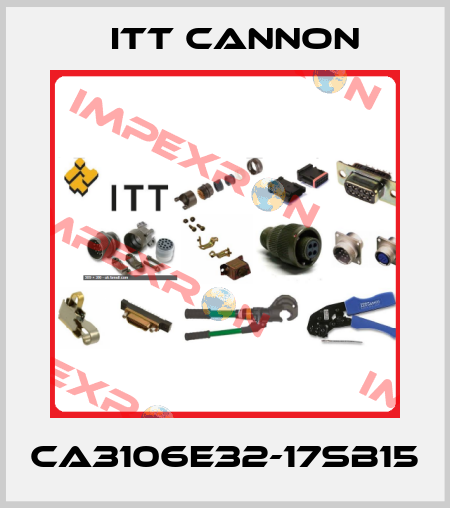 CA3106E32-17SB15 Itt Cannon