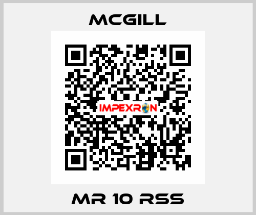 MR 10 RSS McGill