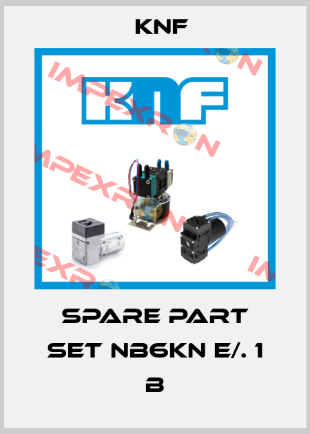 SPARE PART SET NB6KN E/. 1 B KNF