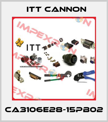 CA3106E28-15PB02 Itt Cannon