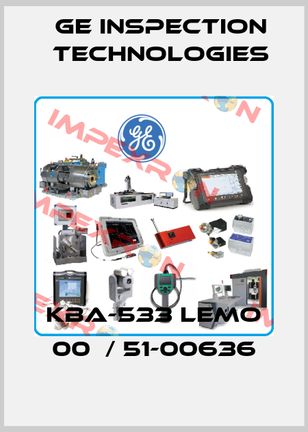 KBA-533 LEMO 00  / 51-00636 GE Inspection Technologies