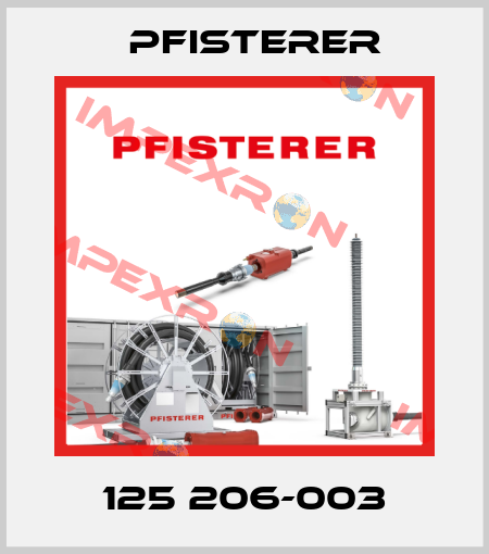 125 206-003 Pfisterer