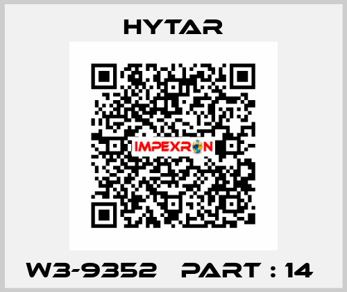 W3-9352   PART : 14  Hytar