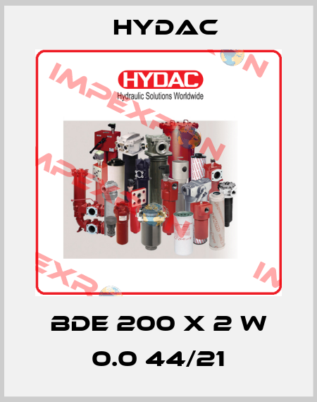BDE 200 X 2 W 0.0 44/21 Hydac