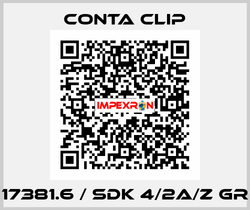 17381.6 / SDK 4/2A/Z GR Conta Clip