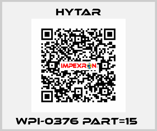 WPI-0376 PART=15  Hytar