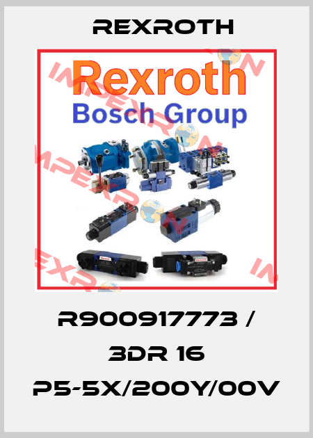 R900917773 / 3DR 16 P5-5X/200Y/00V Rexroth