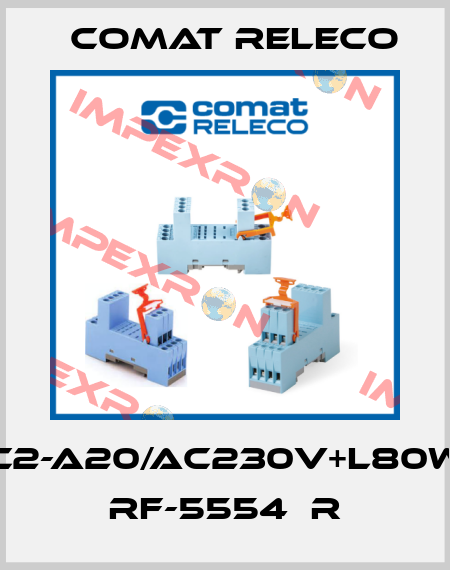 C2-A20/AC230V+L80W RF-5554  R Comat Releco