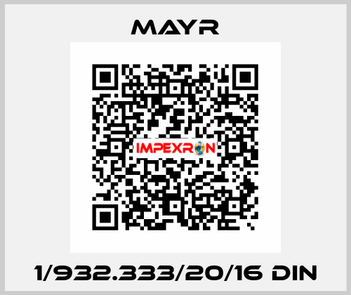 1/932.333/20/16 DIN Mayr