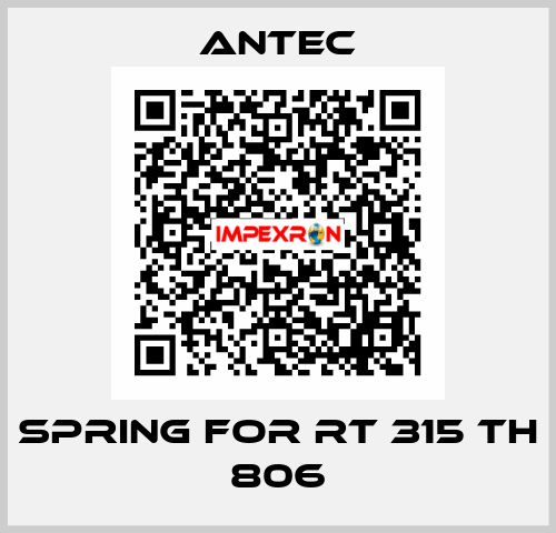 spring for RT 315 TH 806 Antec