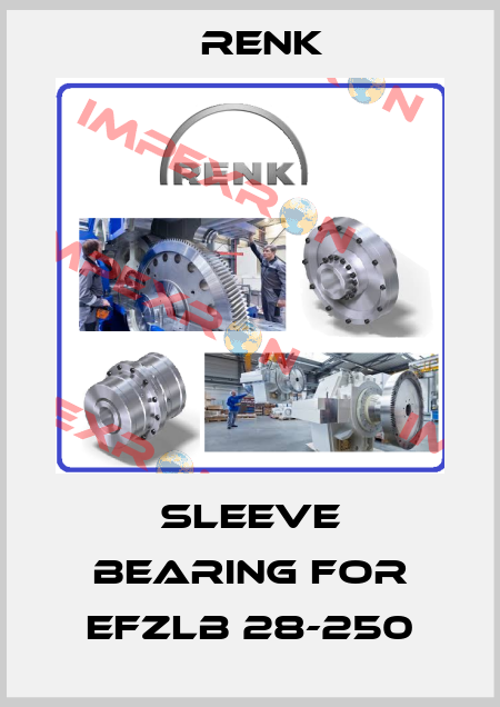 sleeve bearing for EFZLB 28-250 Renk