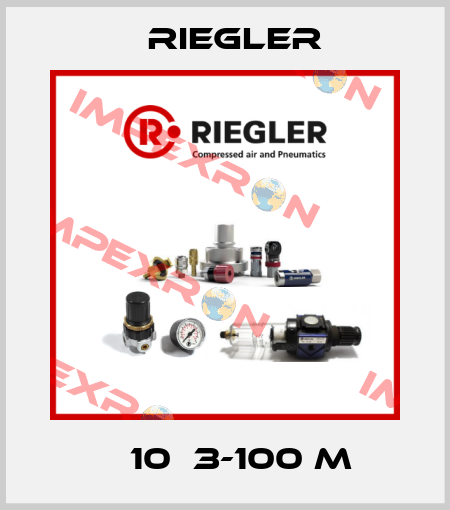 Ф 10Х3-100 M Riegler