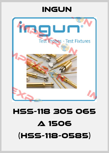 HSS-118 305 065 A 1506 (HSS-118-0585) Ingun