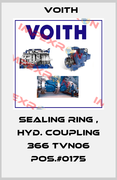 SEALING RING , HYD. COUPLING 366 TVN06 POS.#0175 Voith