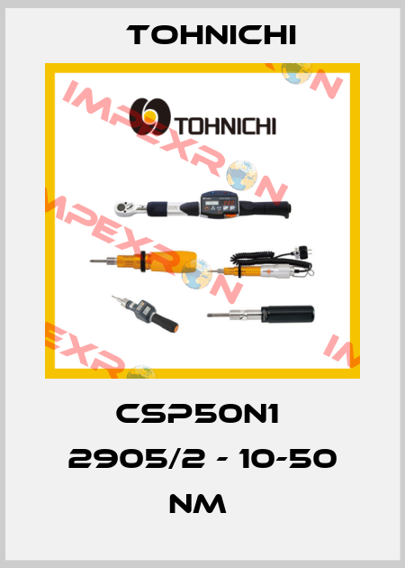 CSP50N1  2905/2 - 10-50 Nm  Tohnichi