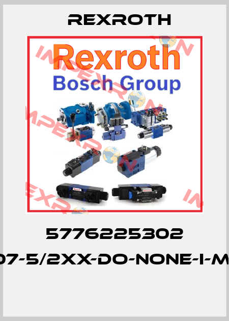 5776225302 CD07-5/2XX-DO-NONE-I-M014  Rexroth