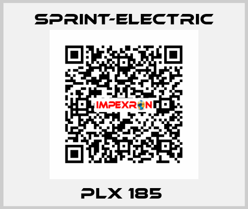 PLX 185  Sprint-Electric