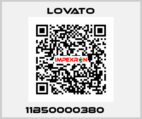 11B50000380     Lovato