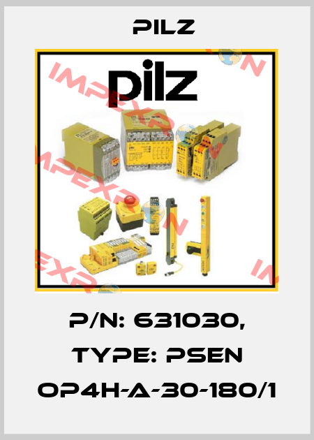 p/n: 631030, Type: PSEN op4H-A-30-180/1 Pilz
