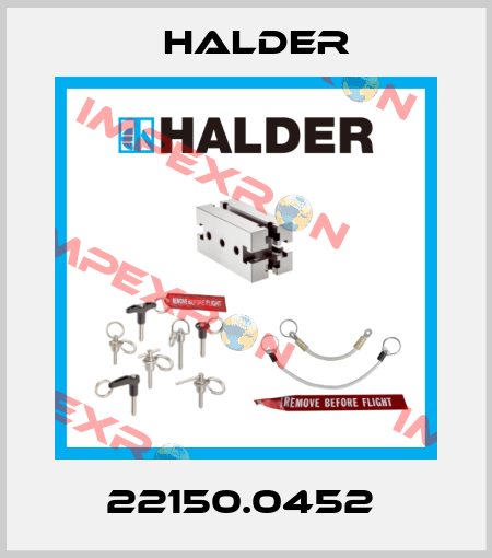 22150.0452  Halder
