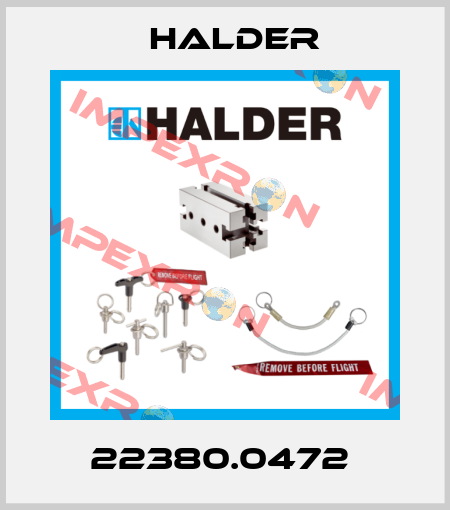 22380.0472  Halder