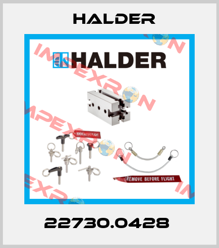 22730.0428  Halder