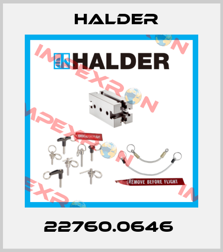 22760.0646  Halder