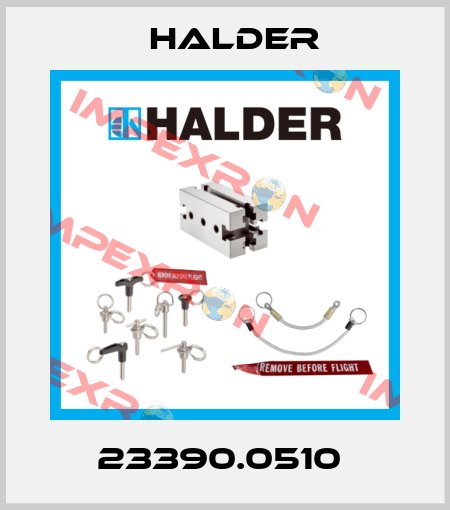 23390.0510  Halder