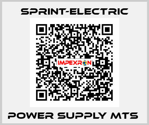Power supply MTS  Sprint-Electric