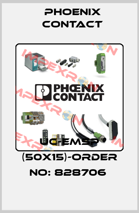 UC-EMSP (50X15)-ORDER NO: 828706  Phoenix Contact