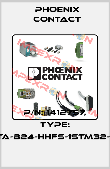 p/n: 1412757, Type: HC-STA-B24-HHFS-1STM32-EL-AL Phoenix Contact