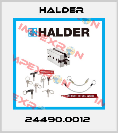 24490.0012  Halder