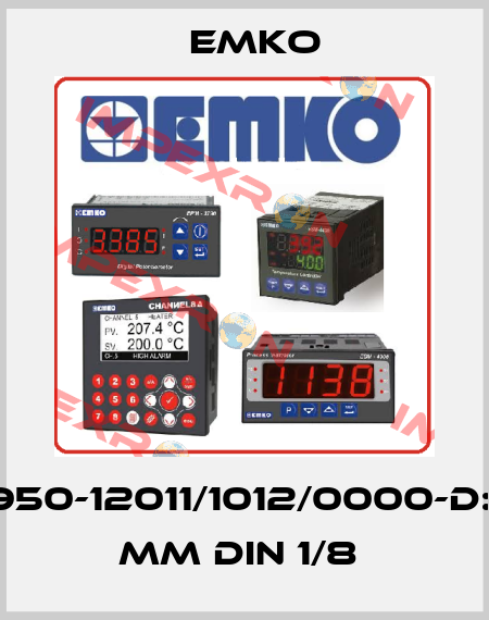 ESM-4950-12011/1012/0000-D:96x48 mm DIN 1/8  EMKO