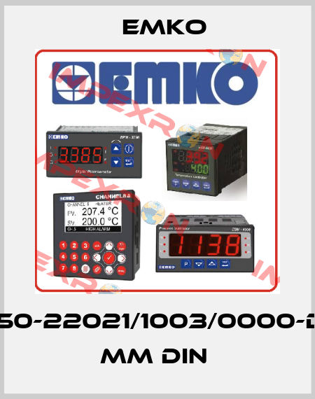 ESM-7750-22021/1003/0000-D:72x72 mm DIN  EMKO