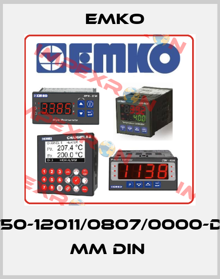 ESM-7750-12011/0807/0000-D:72x72 mm DIN  EMKO