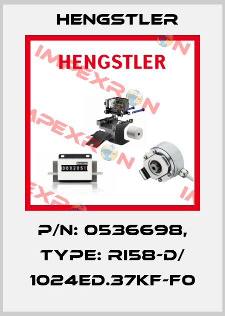 p/n: 0536698, Type: RI58-D/ 1024ED.37KF-F0 Hengstler