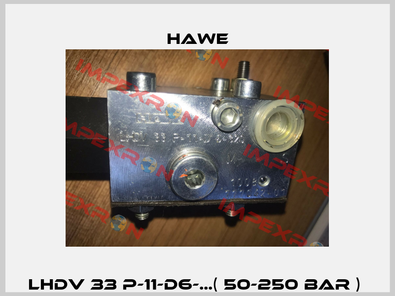 LHDV 33 P-11-D6-...( 50-250 BAR )  Hawe