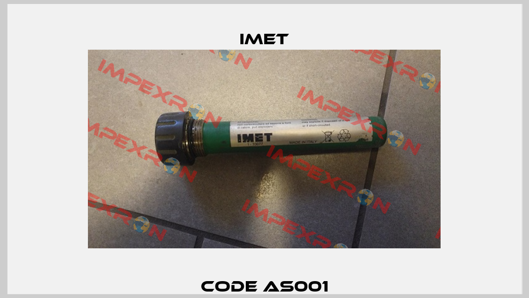 Code AS001 IMET
