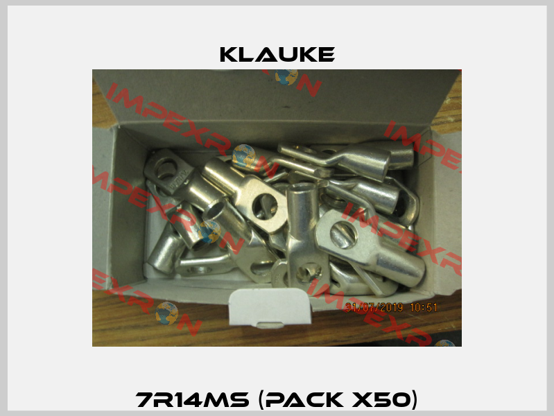 7R14MS (pack x50) Klauke