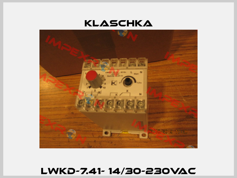 LWKD-7.41- 14/30-230VAC Klaschka