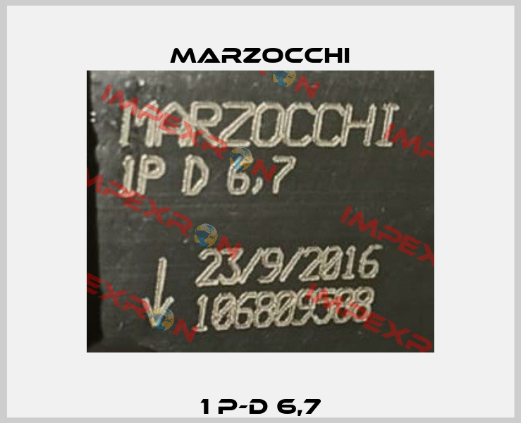 1 P-D 6,7 Marzocchi