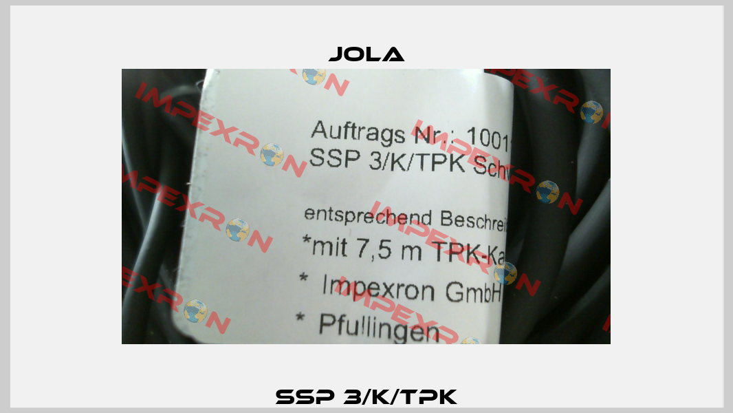 SSP 3/K/TPK Jola