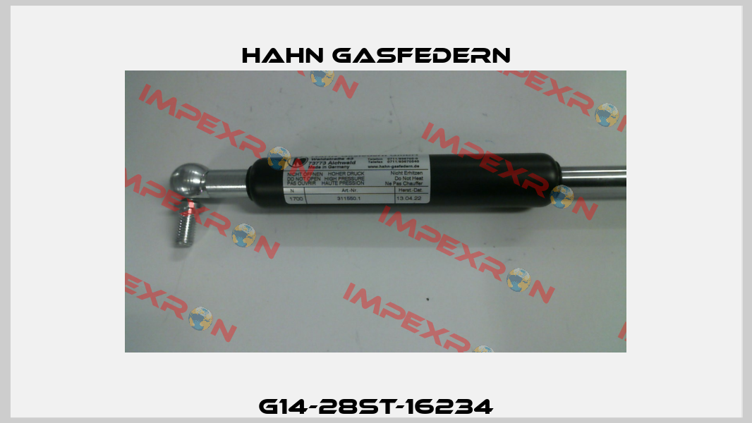 G14-28ST-16234 Hahn Gasfedern