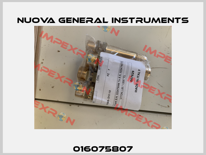 016075807 Nuova General Instruments
