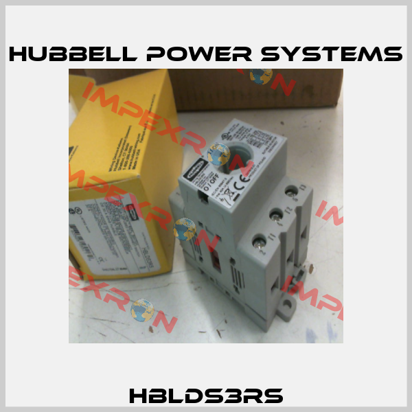 HBLDS3RS Hubbell Power Systems