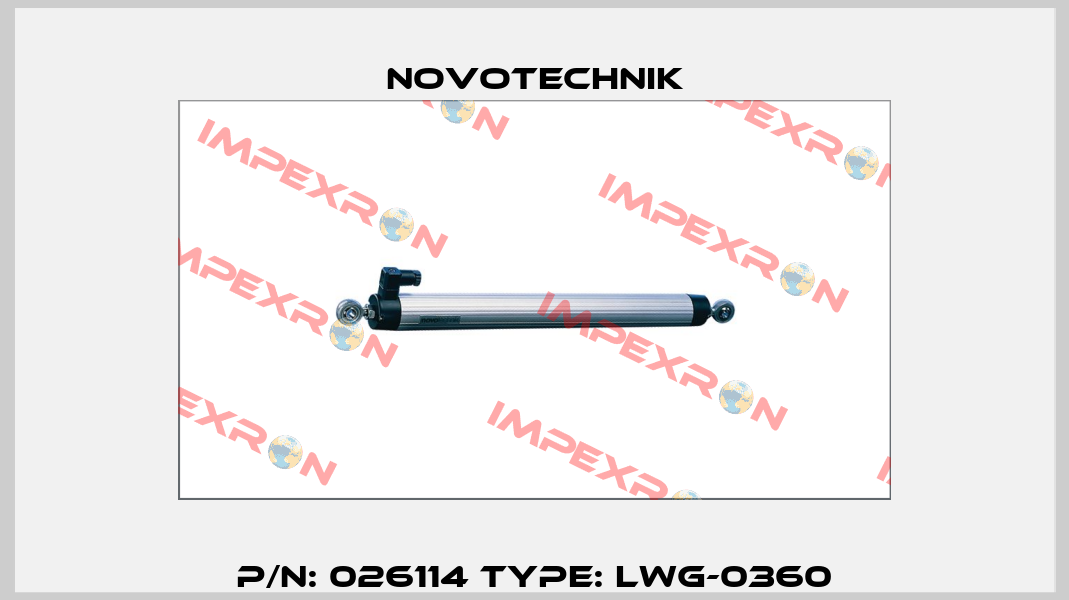 P/N: 026114 Type: LWG-0360 Novotechnik