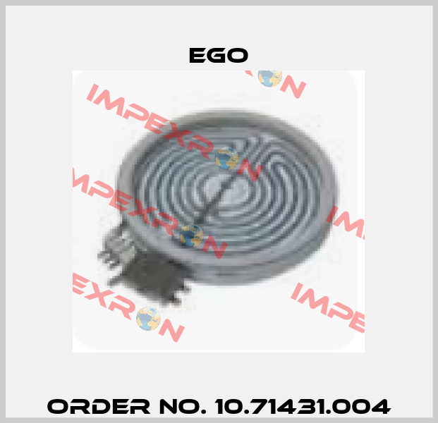 Order No. 10.71431.004 EGO