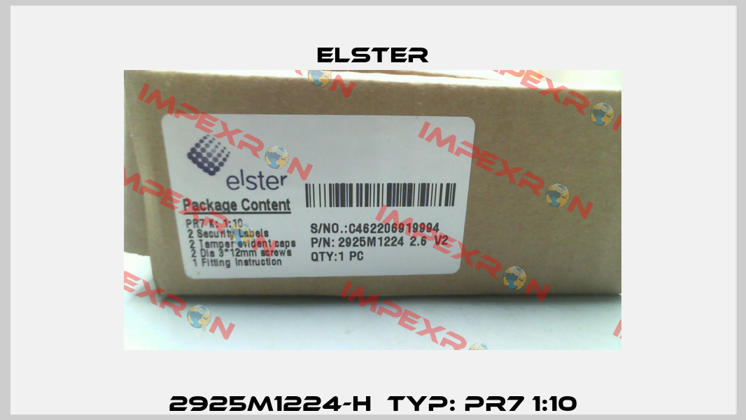 2925M1224-H  Typ: PR7 1:10 Elster