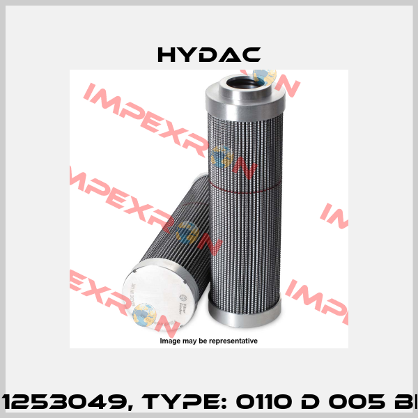 Mat No. 1253049, Type: 0110 D 005 BH4HC /-V Hydac